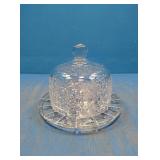 Crystal cheeseball dish