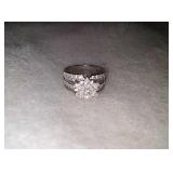 Size 7.25 sterling silver ring