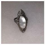 Size 6.5 sterling silver ring
