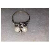 Sterling silver ring size 7.5
