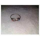 Sterling silver adjustable ring size 4.5