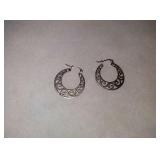 Sterling silver earrings