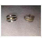 Sterling silver earrings