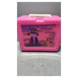 Pink Transformers lunchbox