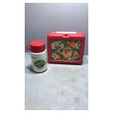 Flintstone lunchbox and thermos