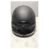 Small black helmet