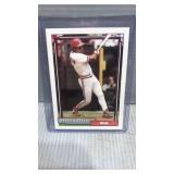 Barry Larkin Topps card