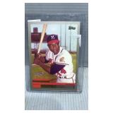 Hank Aaron Braves card