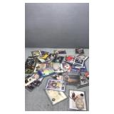 Assorted sports cards