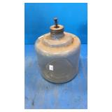 Kerosene glass with lid