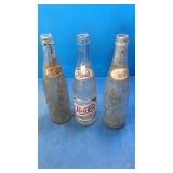 3 Pepsi bottles
