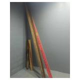 Yard Sicks Ruler & Wood Handle