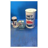 Diet Pepsi banks