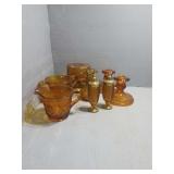 Amber Tiara Glass : Serving & Decor