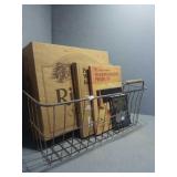 Woodworking Books - Riunite wood Box - wire