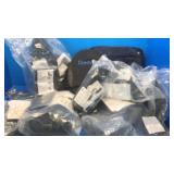 Box of braces. Knee wraps. New