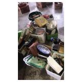 Bargain lot.  Dishes pans. Shells more