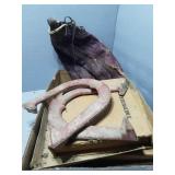 7 Imperial horseshoes & Old Leather punching