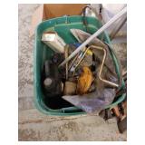 Tote of shop - garage goods