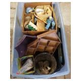 Tote full household goods