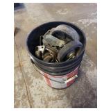 Fiver full of casters : various sizes