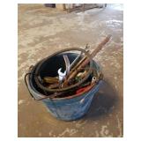 Bucket of Miscellaneous Tools