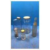 Old tan bottle   Bear bottle more