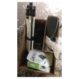 Speakers. Converter box