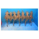 Metal horse hanger