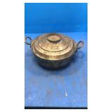 Copper pan w lid