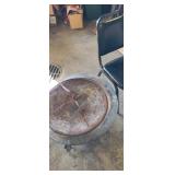 I fire pit in a chair