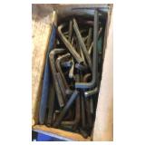 Allen wrenches. Blade. Tools