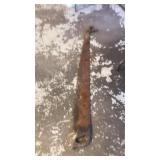 2 man saw missing handle