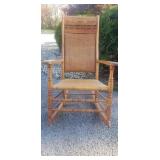 Oak Rocker cane back and seat