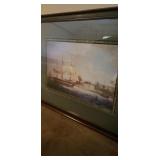 Framed Print of Schooner