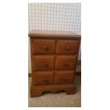 2 Drawer Storage Nightstand