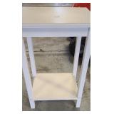 White lamp table 3