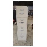 Metal filing cabinet