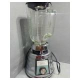 Vintage Chrome Sears 3 Speed Blender