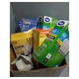 Light Bulbs - Various Kinds - Open Boxes - Loose