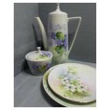 Handpainted Porcelain - Signed in1960