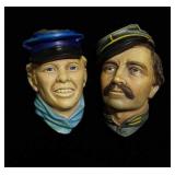 Civil War Bosson Heads 6" × 3.5 : Drummer Boy &