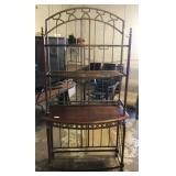 Bakers Rack - Wine Glass Rack