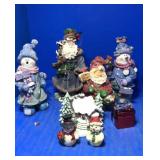 Santa,snowmen. Christmas lot