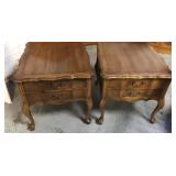 Hammary matching endtables with drawers