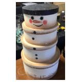 4 stack snowman