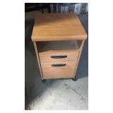 16x16 file cabinet 2 drawer on rollers