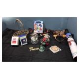 Lot of Christmas hallmark ,snowman, bell.