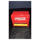 Collectable coke musical bank in box