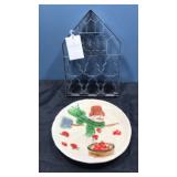 New multi cookie cutter. Snowman plate